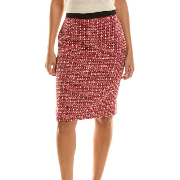 St. John Tweed Pencil Skirt